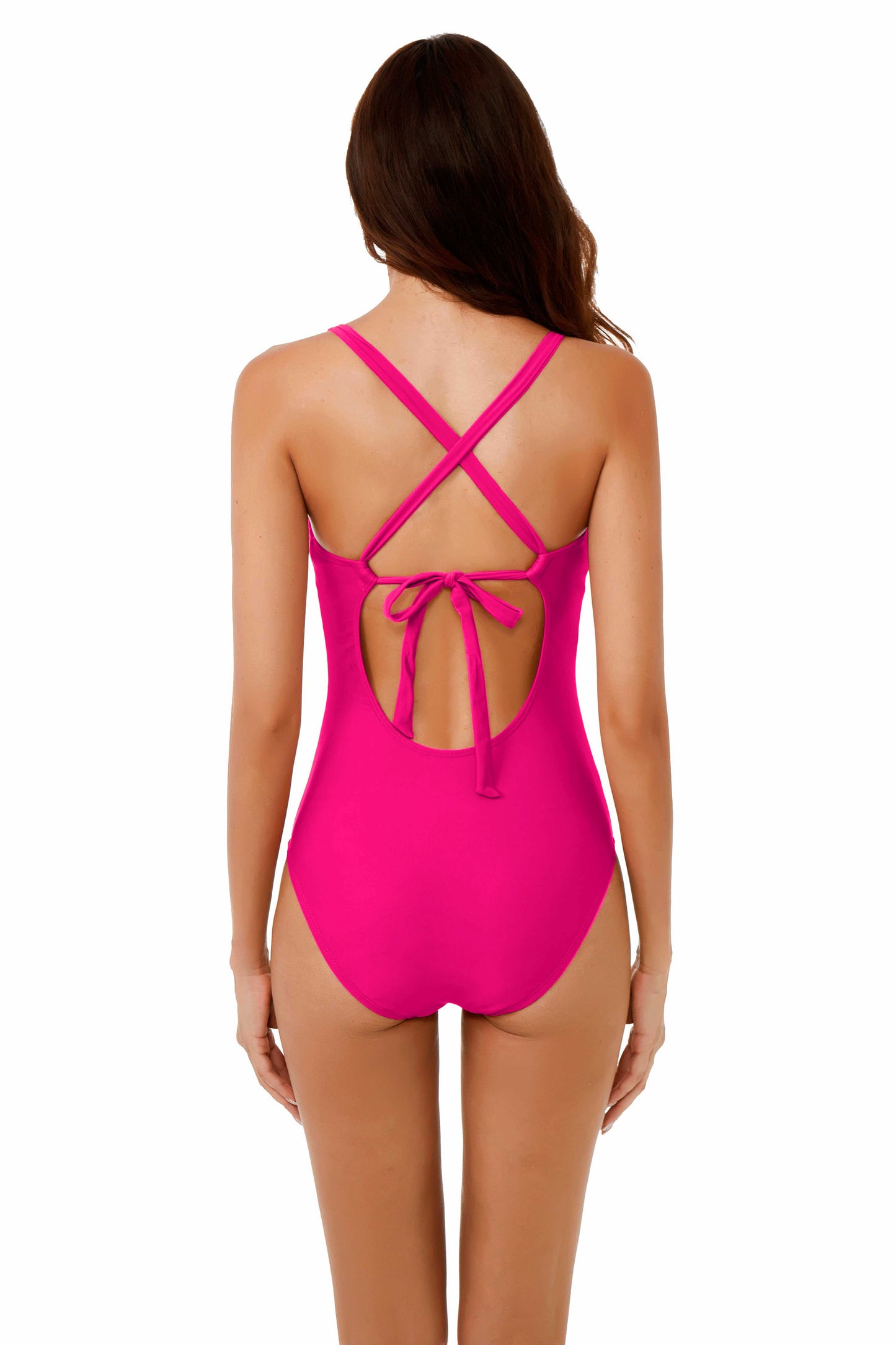 1PC PLUNGE NECK
