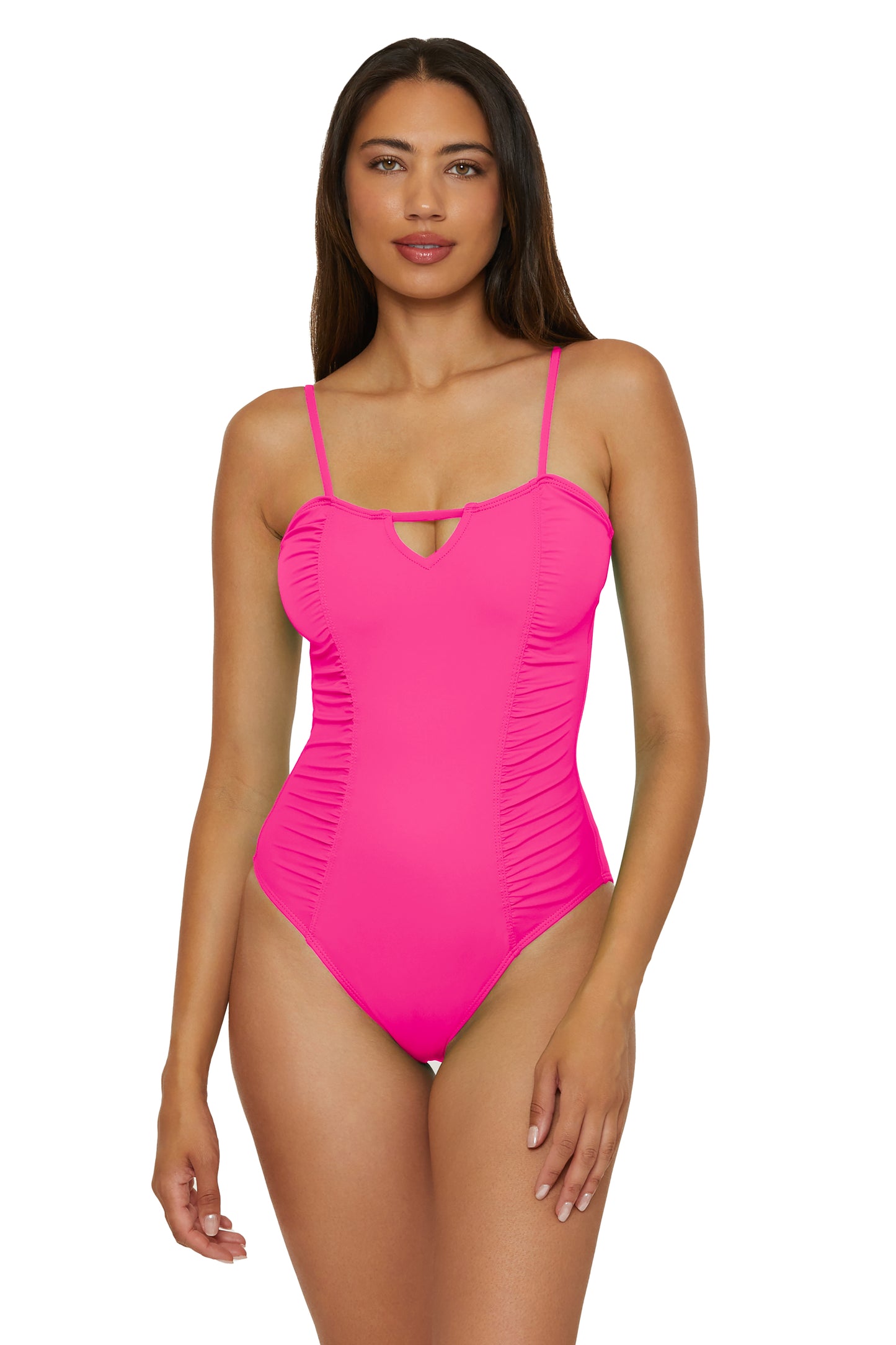 SHIRRED ONE PIECE