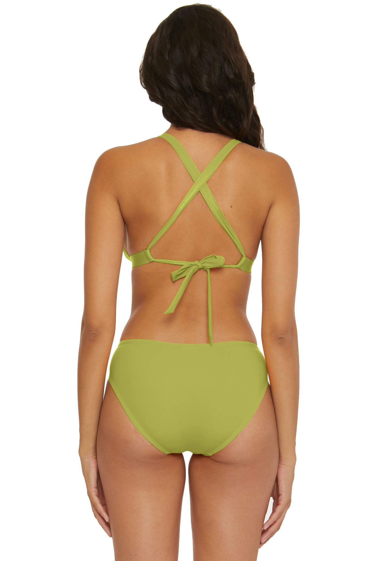 SHIRR EFFECT HALTER