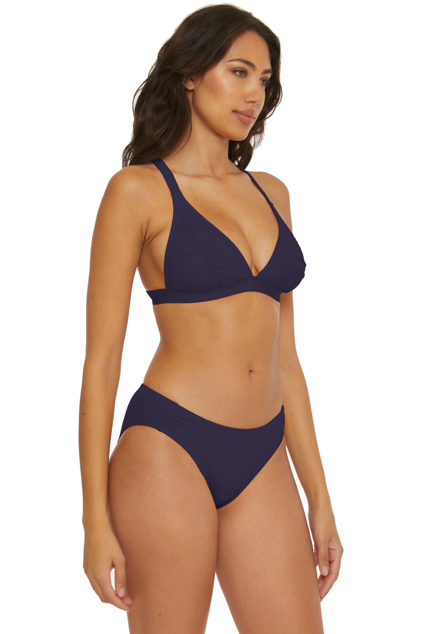 SHIRR EFFECT HALTER