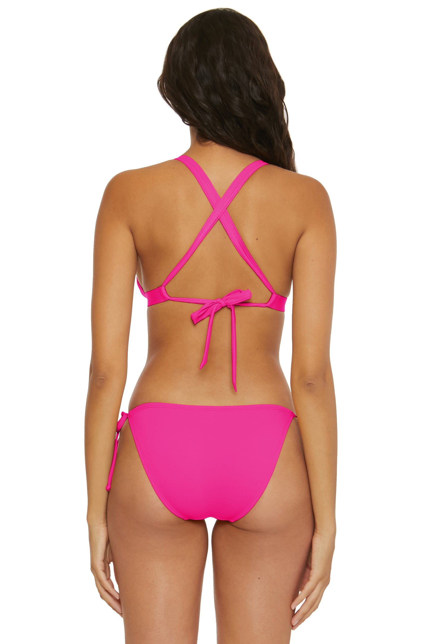 SHIRR EFFECT HALTER