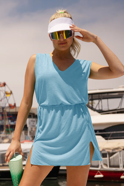 HOLLY SLUB DRESS