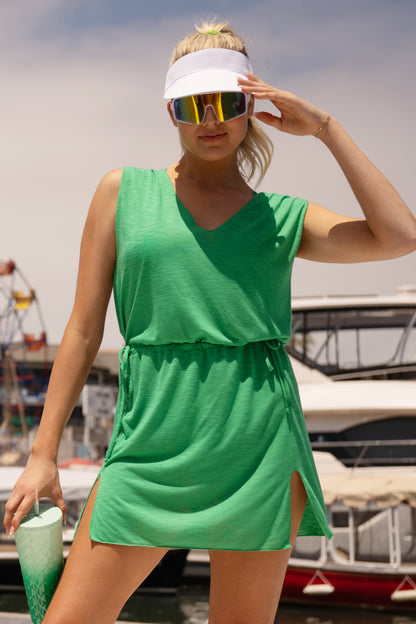 HOLLY SLUB DRESS